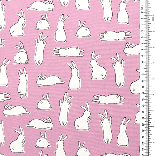 Lapins Monochromes Amusants Dansants De Dos 1