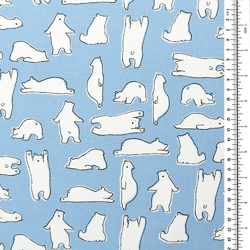 Funny Dancing Monochrome Polar Bears Behind 1
