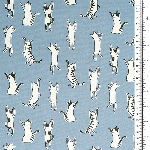 Chats Monochromes Amusants Dansants De Dos 1