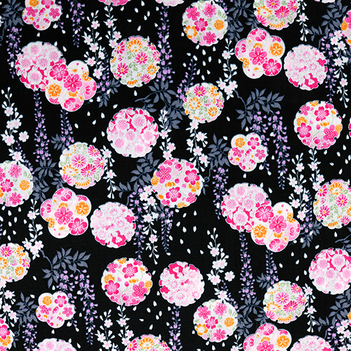 Cercles Floraux Pétales Glycine Japonaise
