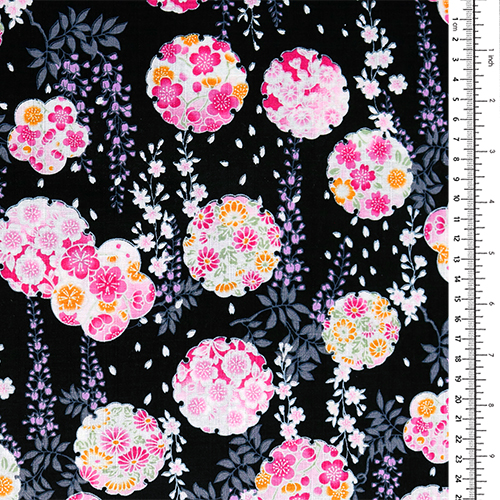 Cercles Floraux Pétales Glycine Japonaise 1