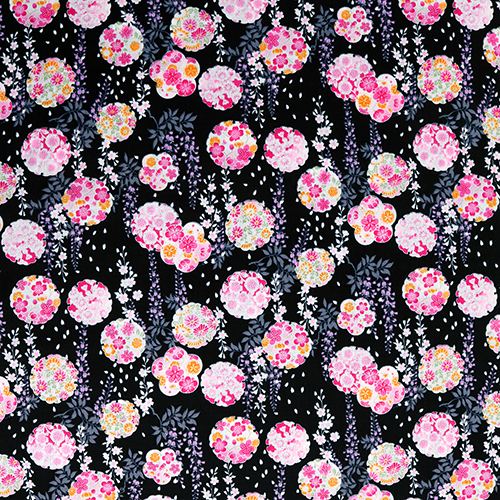 Cercles Floraux Pétales Glycine Japonaise 4