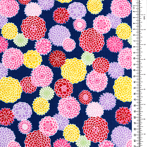 Têtes De Fleurs De Chrysanthème Dispersées 1