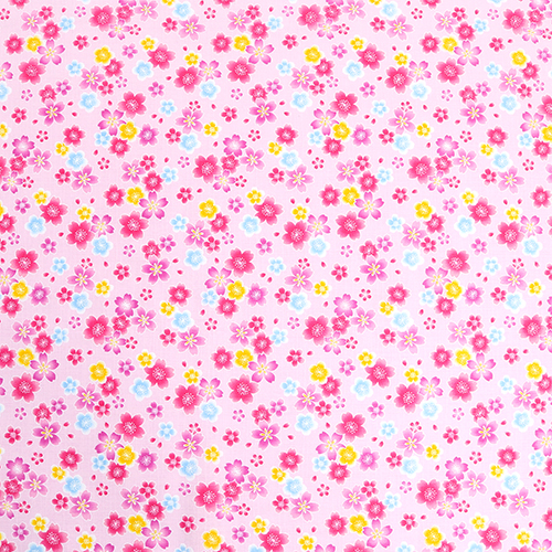 Fleur De Sakura Jolie Et Colorée Dispersée 4
