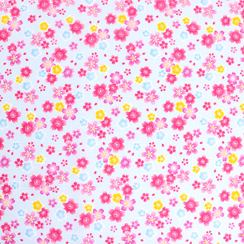 Verstreute Hübsche Bunte Sakura Blüte