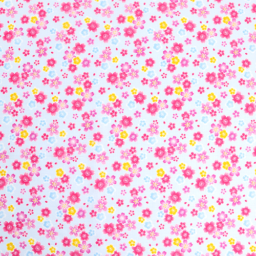 Flor De Sakura Bonita Y Colorida Esparcida 4