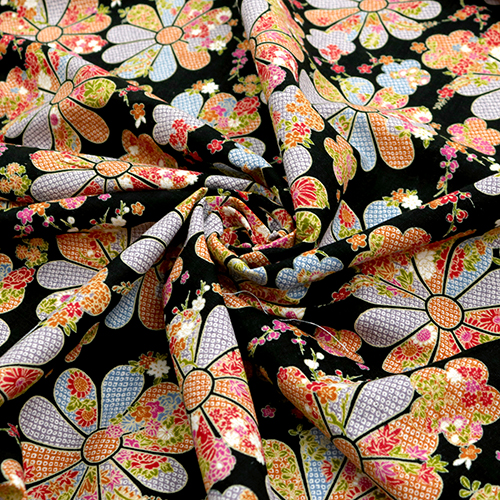 Fleurs À Motif De Points Shibori 2