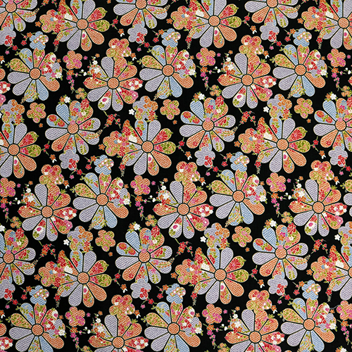 Fleurs À Motif De Points Shibori 4
