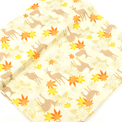 Cerfs Feuilles D'Érable D'Automne 3