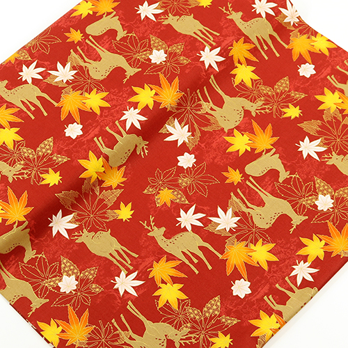 Cerfs Feuilles D'Érable D'Automne 3