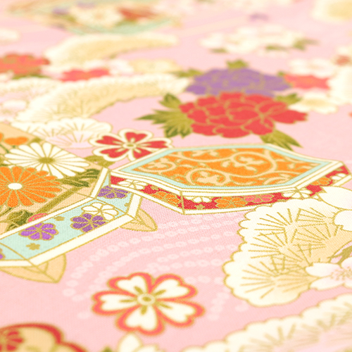 Caja Bento Floral Tradicional Sakura Oro 5
