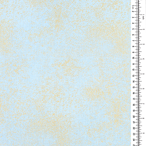 Azul Huevo De Pato Oro Metálico Con Motas 1