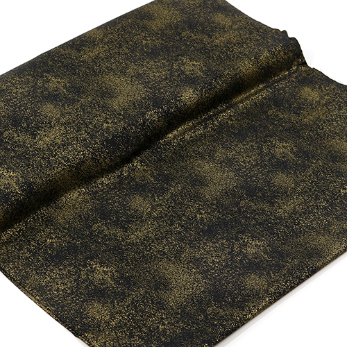 Negro Oro Metálico Con Motas 3