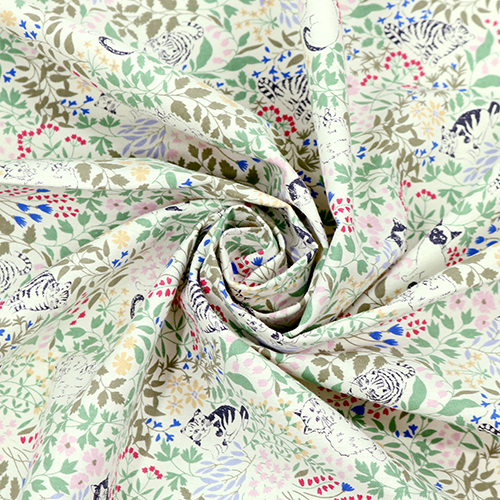 Chats Illustrés Cachés Feuilles Jardin Fleurs 2