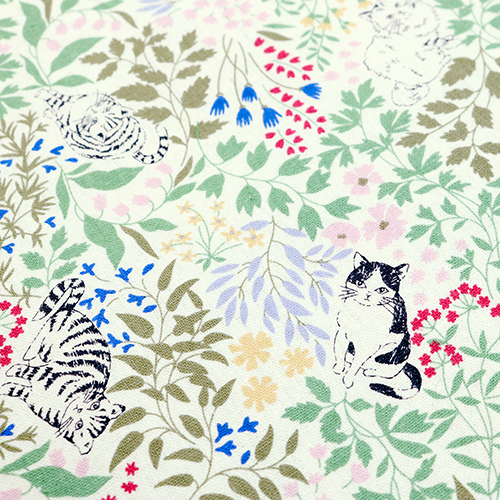 Chats Illustrés Cachés Feuilles Jardin Fleurs 5