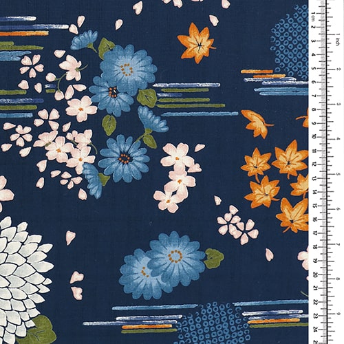 Ahornbl�tter Chrysantheme Sakura-Bl�tenbl�tter 1