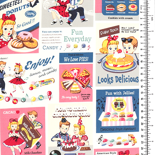 Dulce Etiqueta Retro Americana Azcar Cristalizado 1