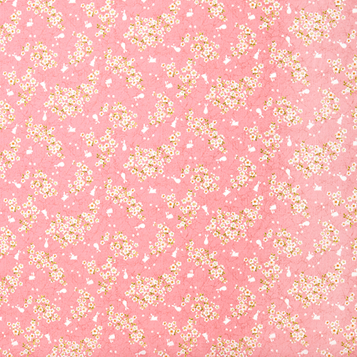 Usagi-Kaninchen auf Sakura-Kirschblütenzweig 4