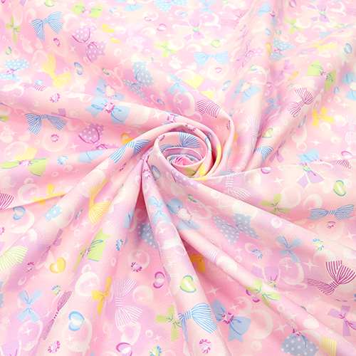 Ribbons Gems Bubbles Fabric by Japanese Indie - modes4u