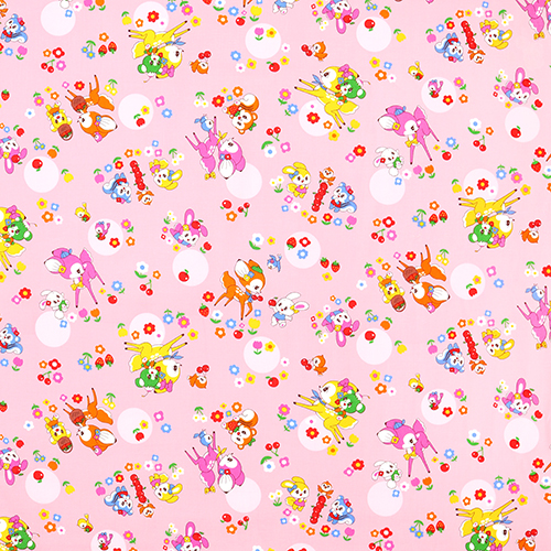 Vintage Retro Waldtiere Blumen Früchte 4