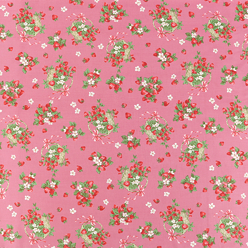 Frische Sommer-Erdbeer-Krbchen-Schleifen 4