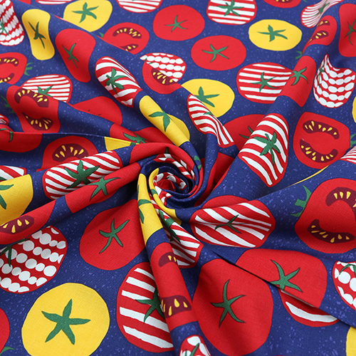 Retro Halbe Tomate Rot Gelb Lecker Lecker 2