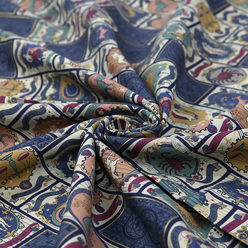 Sternzeichen Tarotkarte D�mmermond Marineblau 2