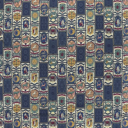 Sternzeichen Tarotkarte D�mmermond Marineblau 4