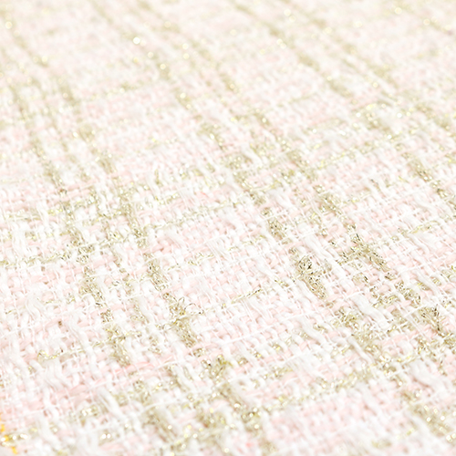 Glitzernder Pastellkarierter Tweed 5