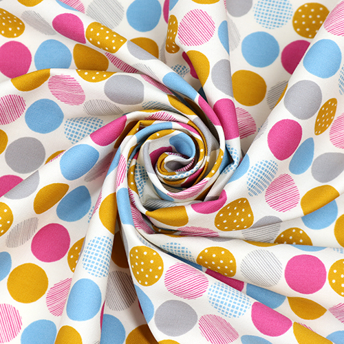 Motif de Points Irréguliers Colorés 2