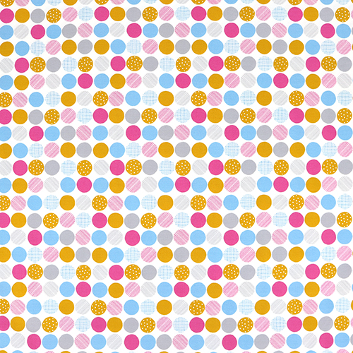 Motif de Points Irréguliers Colorés 4