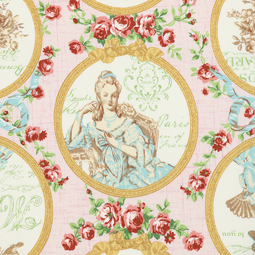 Marie Antoinette Antike Porträtrahmen