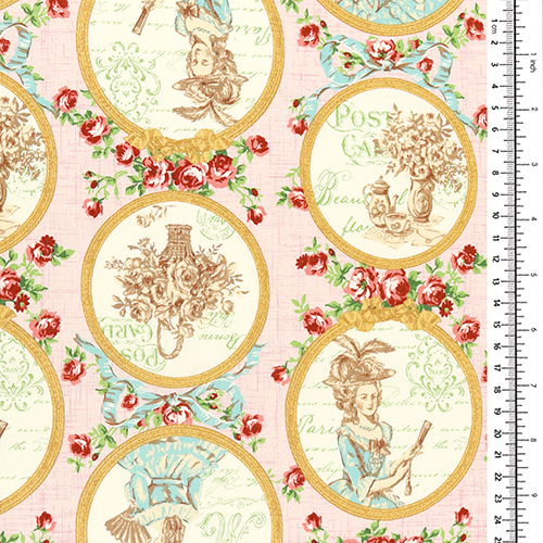 Marie Antoinette Antike Portrtrahmen 1