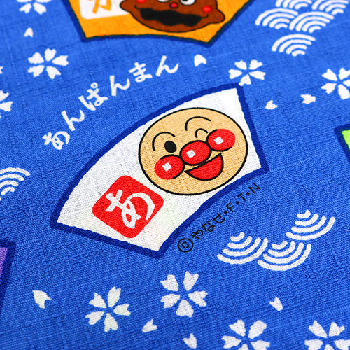 Anpanman Seigaiha Sakura Fan 5