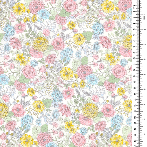 Fleurs Florales Pastel Illustrées Délicates 1