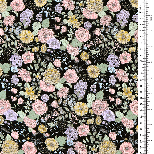 Fleurs Florales Pastel Illustrées Délicates 1