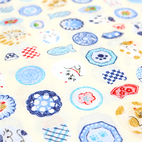 Assiettes De Cuisine Rondes Avec Chats 5
