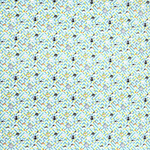 Cercles De Chats Pétales Géométriques 4