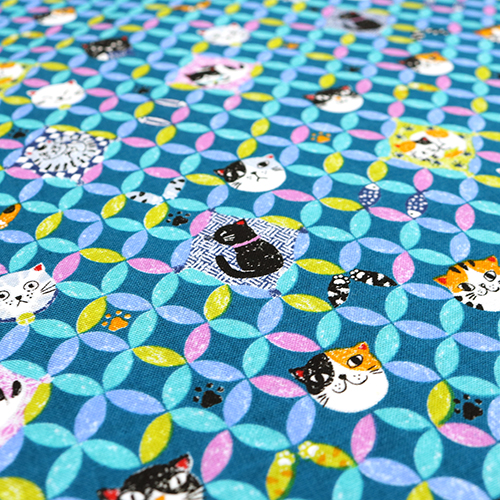 Cercles De Chats Pétales Géométriques 5