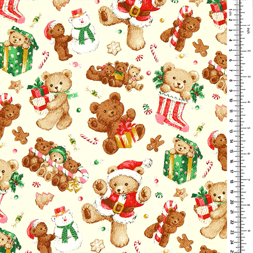 Vintage Paquets De Noël Chaussettes Oursons 1