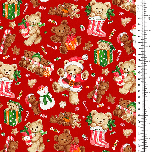 Vintage Paquetes De Navidad Calcetines Ositos 1