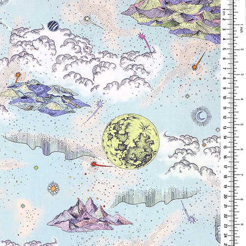 Atmósfera Mística Nublada Planetas Celestiales 1