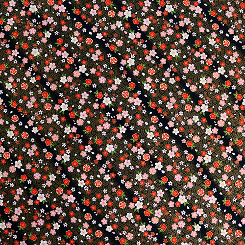 Petite Fleur De Sakura Métallique Asanoha 4
