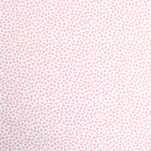 Petites Fleurs De Cerisier Roses Tissu par Japanese Indie