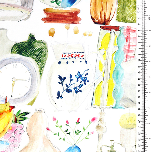Vase D'animaux Aquarelle Étagère De Cuisine 1
