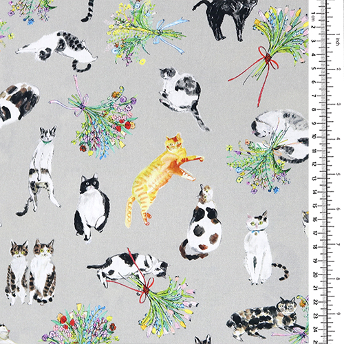 Fabulous Painted Cats Flower Bouquet 1