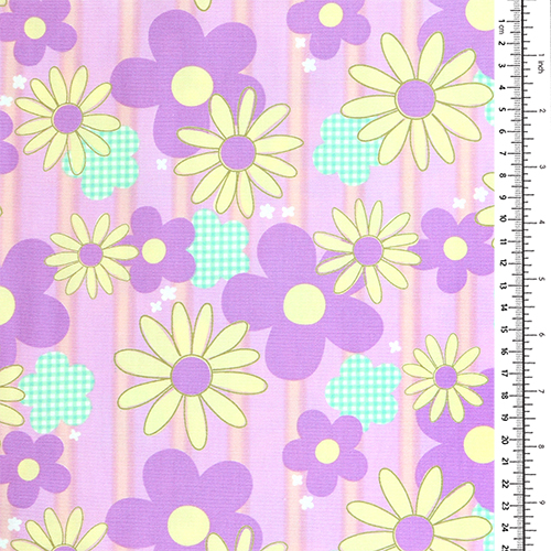 Rétro Vichy Fleurs Rayures 1