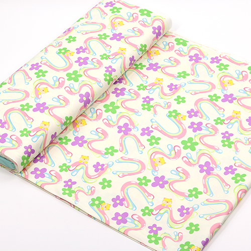 Retro Tropfender Regenbogen Bär Gänseblümchen 3