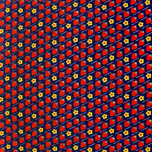 Fleurs Lumineuses Rétro aux Fraises 4