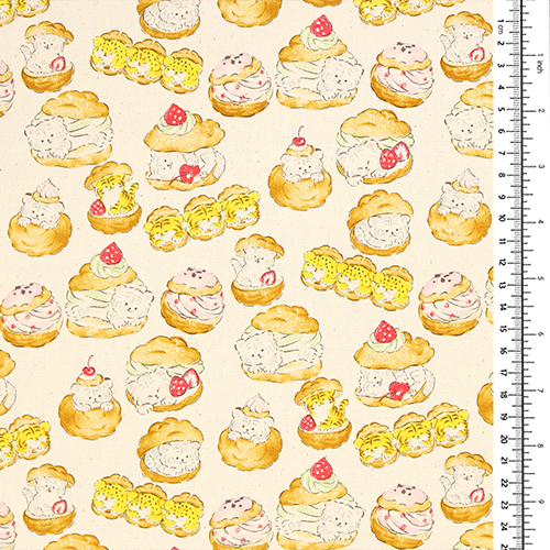 Choux pastry Cream Delicious Animals 1